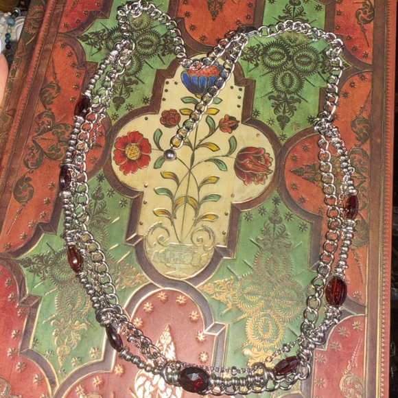 Forbidden Fruit #7 Garnet Triple Braided Stainless Steel Chains - Picture 3 of 5